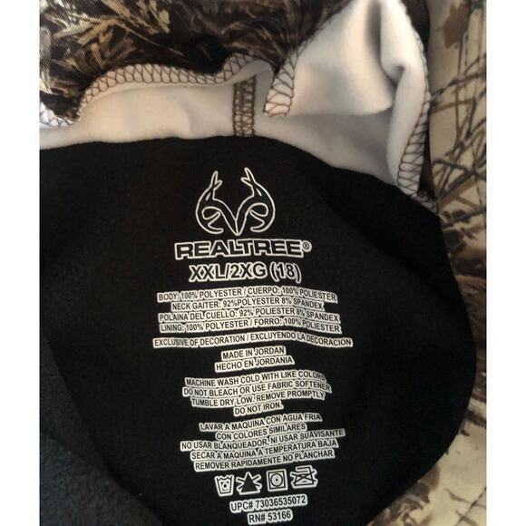 RealTree Women’s pullover hoodie with neck gaiter size XXL - Picture 3 of 4